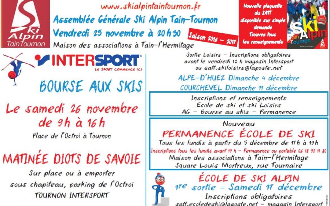 Assemblée Générale du 25 Novembre 2016