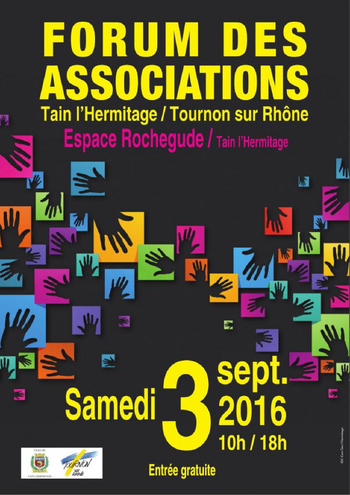 Forum des Associations Samedi 3 Septembre 2016