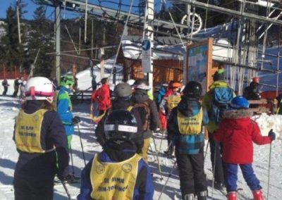 1ere sortie ECOLE DE SKI