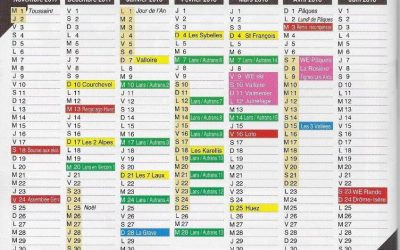 INFOS DE DEBUT DE SAISON