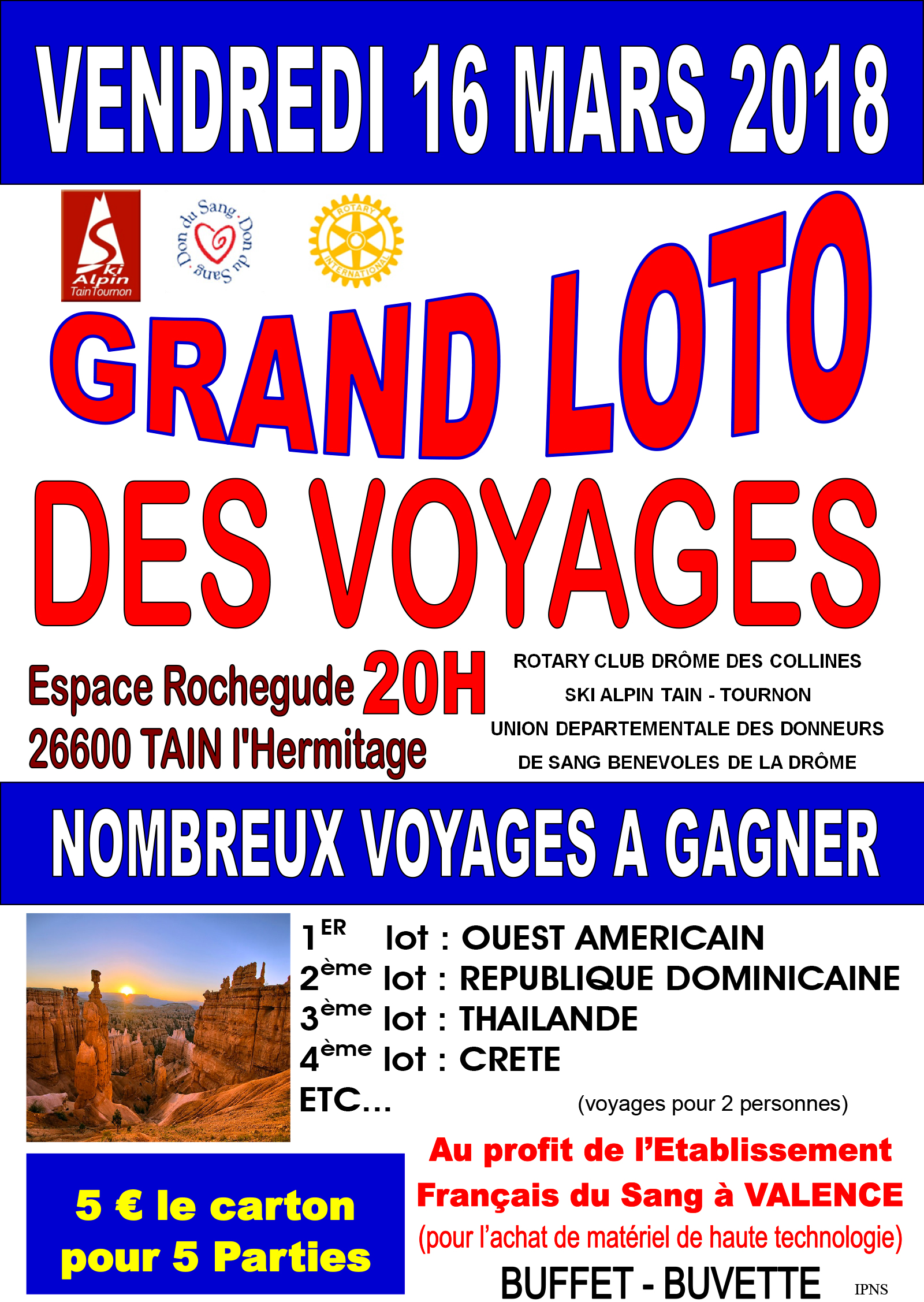 LOTO DES VOYAGES