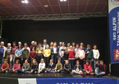 Remise des récompenses