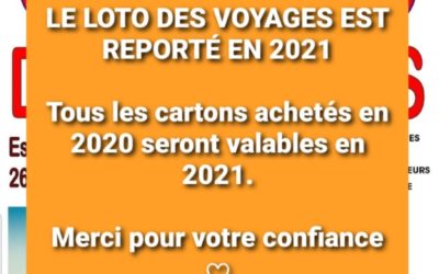 ANNULATION DU LOTO