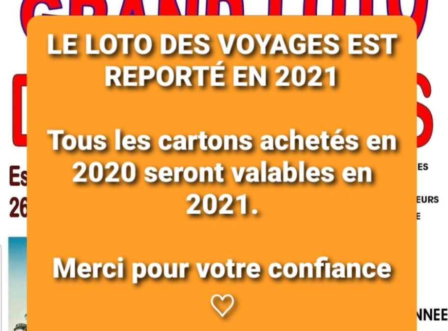 ANNULATION DU LOTO