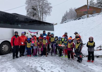Ecole de ski  1ère sortie le 05/01/22